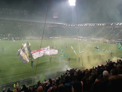 Optreden De Kraaien ADO - Feyenoord 25 januari 2014