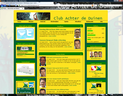 ADO Den Haag – Club Achter de Duinen – Haags Bakkie