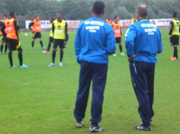 Eerste training 2013/2014