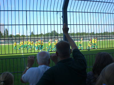 Eerste training 2011/2012