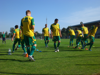 Eerste training 2011/2012
