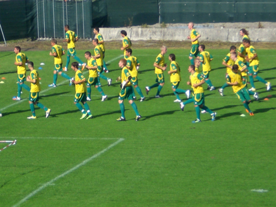 Eerste training 2011/2012